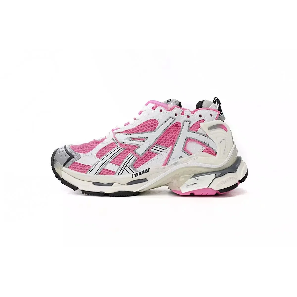 Runner White Pink Sneakers