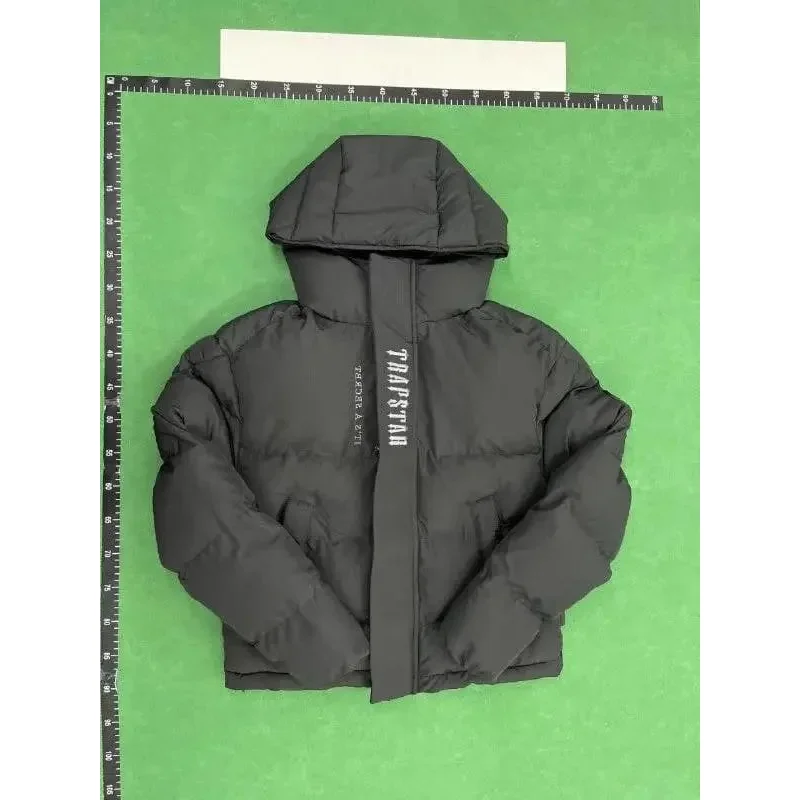 Trapstar Black Hooded Puffer Jacket
