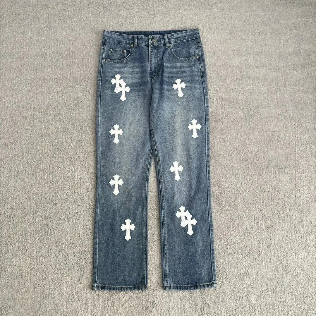 Chrome Hearts Cross Denim Jeans