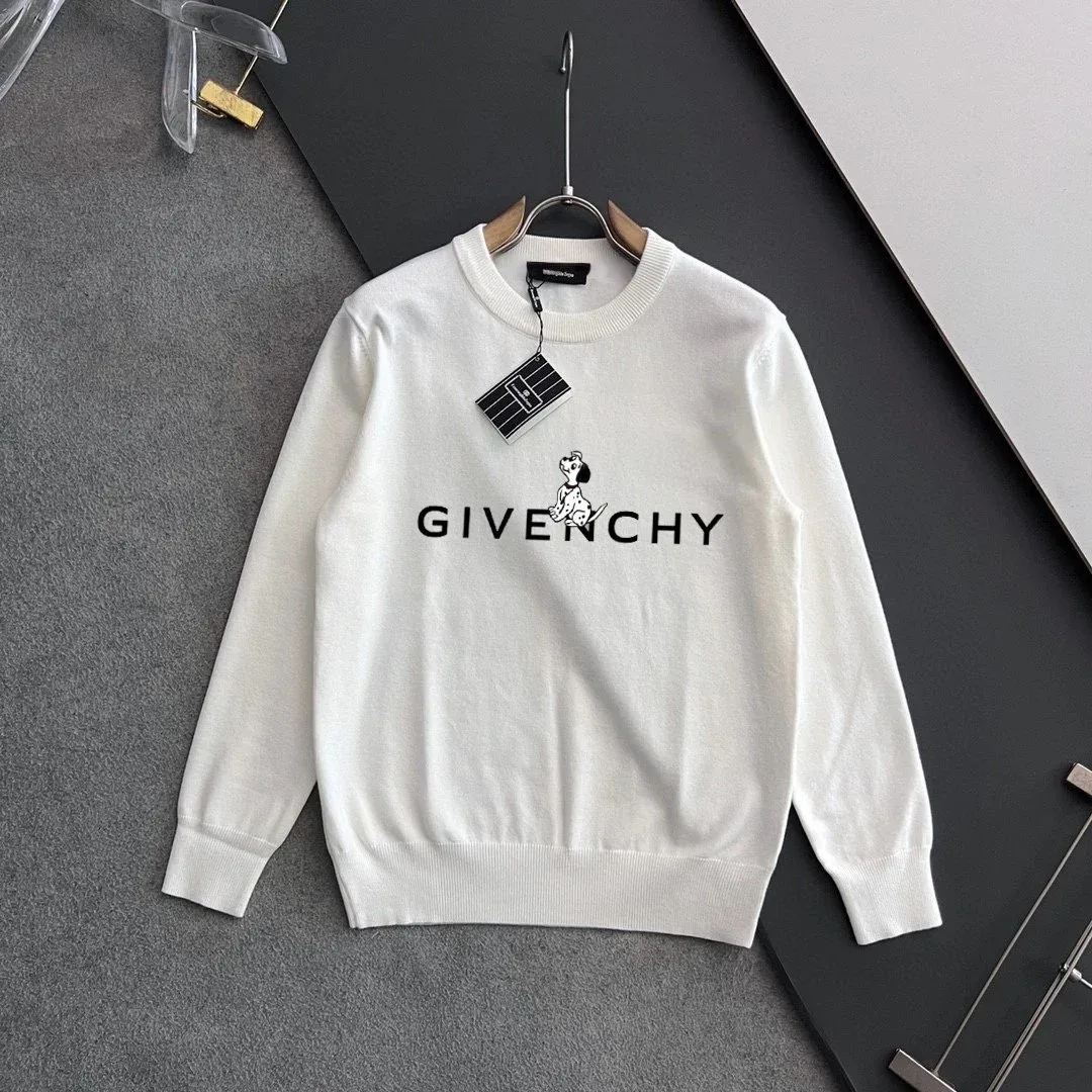 Givenchy Givenchy White/Black Knit Sweater