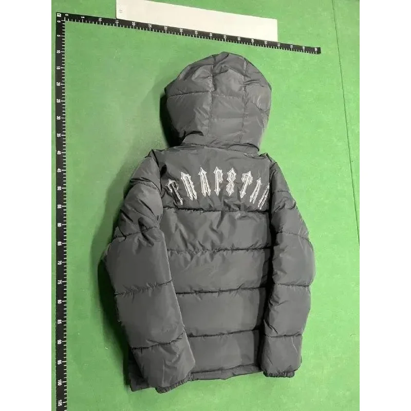 Trapstar Bear Logo Puffer Jacket Black