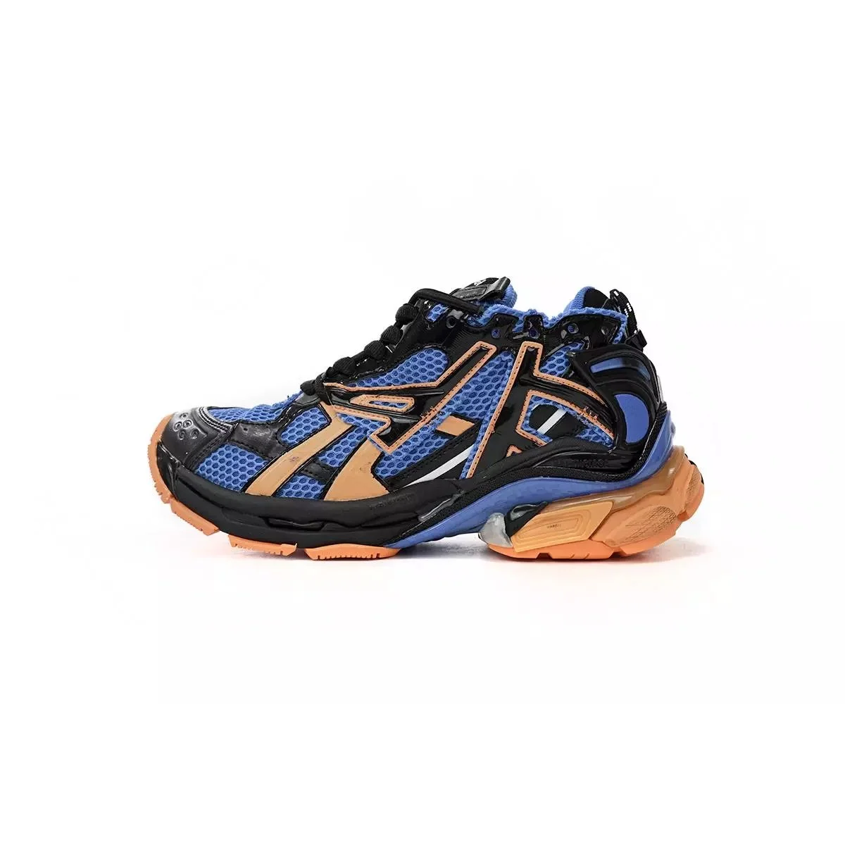 Blue Orange Black Sneakers