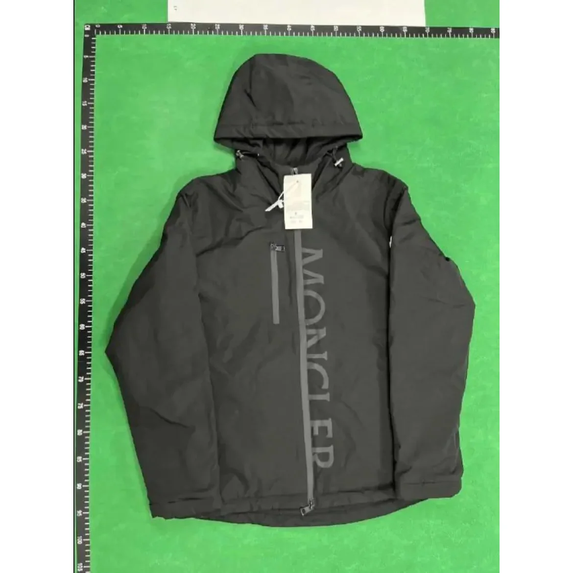 Moncler Black Hooded Jacket