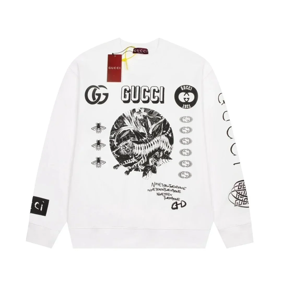 Gucci GG Supreme Graphic Sweatshirt White