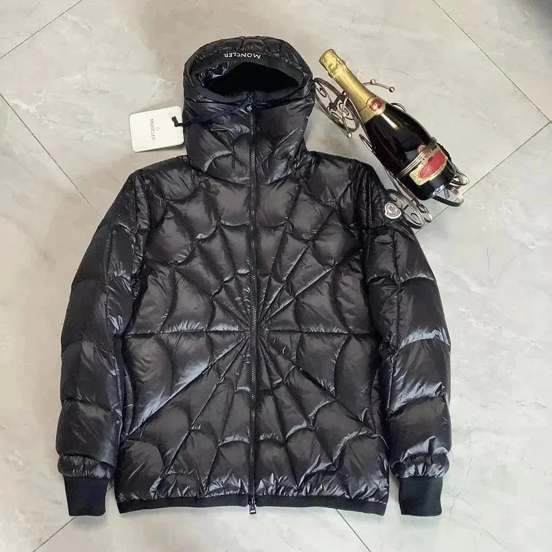Moncler Black Diamond Quilted Parka